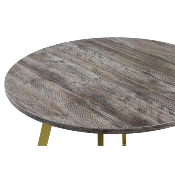 Стол РИМ D-940(+450)  Сосна Пасадена/Опора Гермес, Цвет: Золото