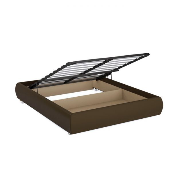 Кровать «Атриум» с ПМ, 140х200 см, ортопедическое основание, цвет коричневый