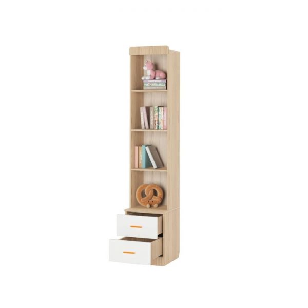 Стеллаж с ящиками «Кот 5.2», цвет туя светлая / белый