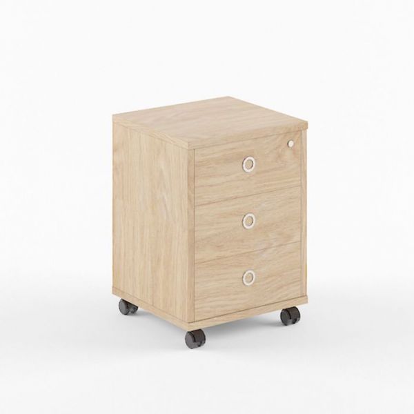 Тумба подкатная BORN B 201, дуб девон, с фолдингом