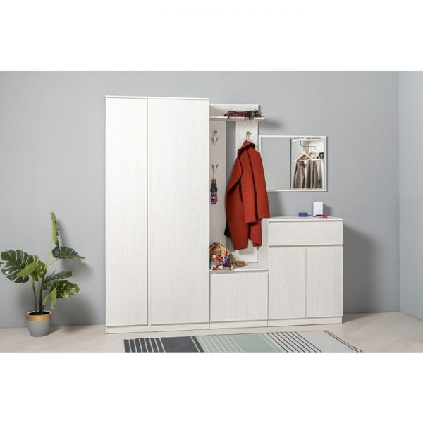 Зеркало Ника 15.34, 550х20х700, Ясень анкор