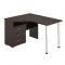 Стол СР-132С, угол левый, 1300 ? 1010 ? 750 мм, цвет венге