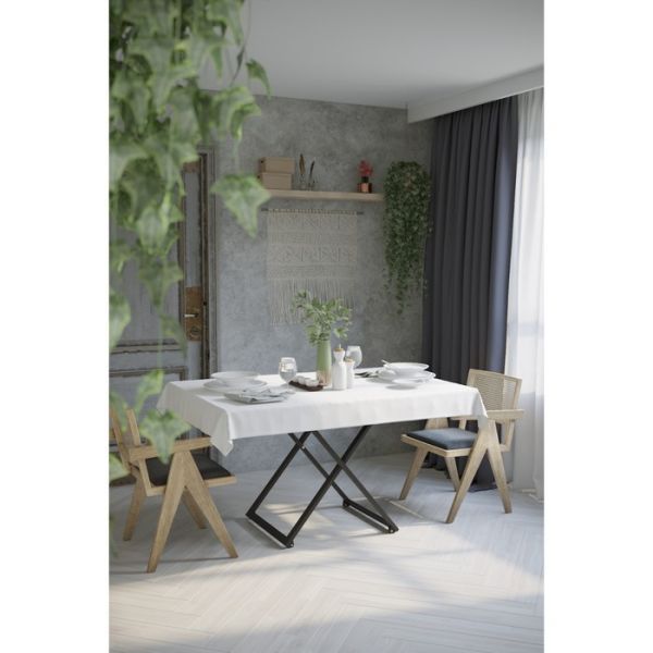 Стол универсальный «Генри», 905 (1360) ? 680 (905) ? 765 (400) мм, цвет белый премиум