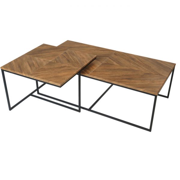 Стол журнальный «Эклектик», 1200 ? 600 ? 390 мм, цвет дуб американский