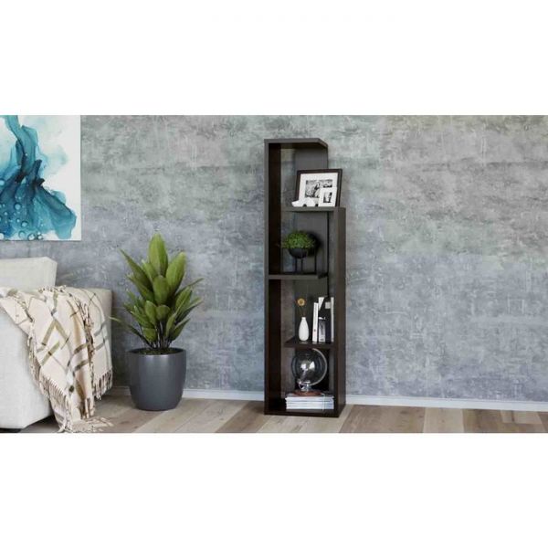 Стеллаж «Омега», 383 ? 344 ? 1420 мм, цвет венге