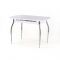 Стол раздвижной «Вегас-1.5», 1100(1450) ? 700 ? 750 мм, цвет белый