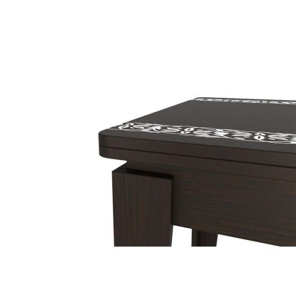 Стол обеденный раскладной  Фантазия 800/1200х600/800х760 белый