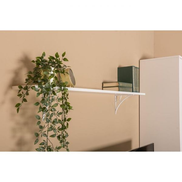 Полка навесная Миндаль 15.45, 1170х180х186, цвет Миндаль