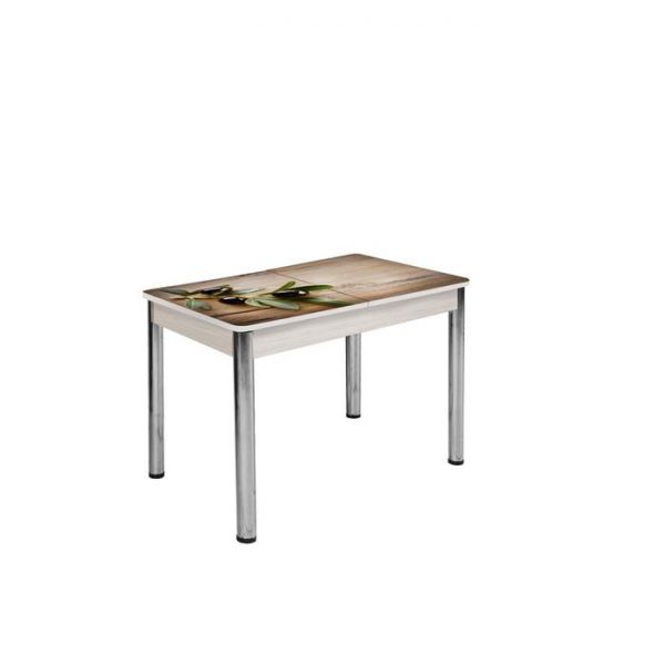 Стол раздвижной «Триумф», 1000(1350) ? 700 ? 750 мм, опоры хром, цвет венге / 400321657