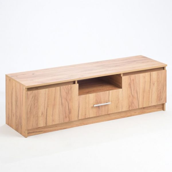 Тумба под ТВ Дели-1, 1400х420х440, Крафт золотой/Крафт золотой