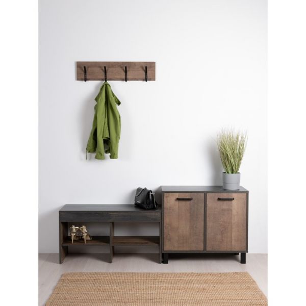 Комод Стронг 13.310.01, 762х338х648, Дуб гранж колониальный/Интра