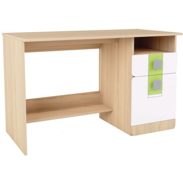Стол письменный «Стиль 17», 1200 ? 600 ? 750 мм, цвет туя светлая / лайм