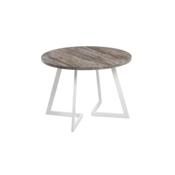 Стол ГЕРМЕС D-1050 Сосна Пасадена/Опора Гермес, Гаспар-К, Белый глянец