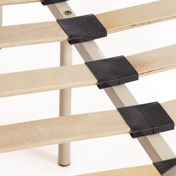 Кровать CANZONA Wood slat base, 160х200 см , Белый