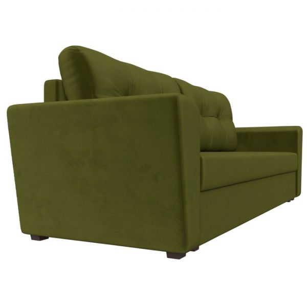 Диван прямой «Амстердам лайт», еврокнижка, микровельвет, цвет бежевый