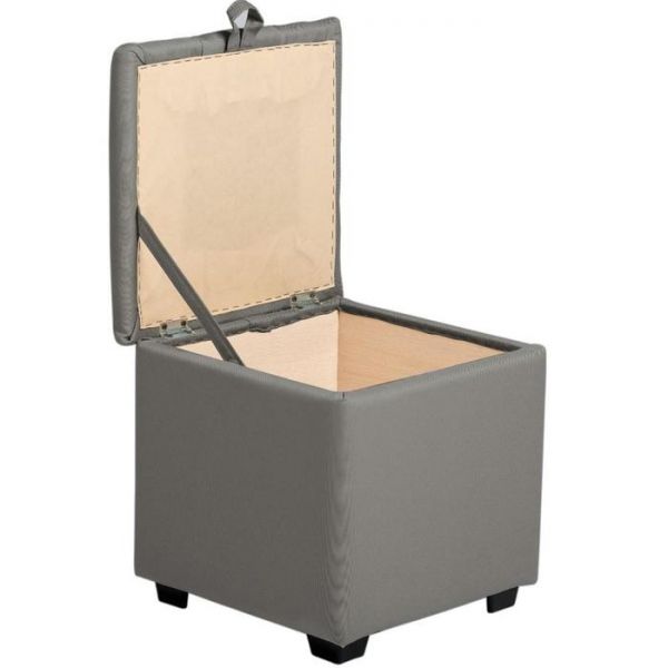 Пуф Осло мини 400х400х410 Рогожка ASH