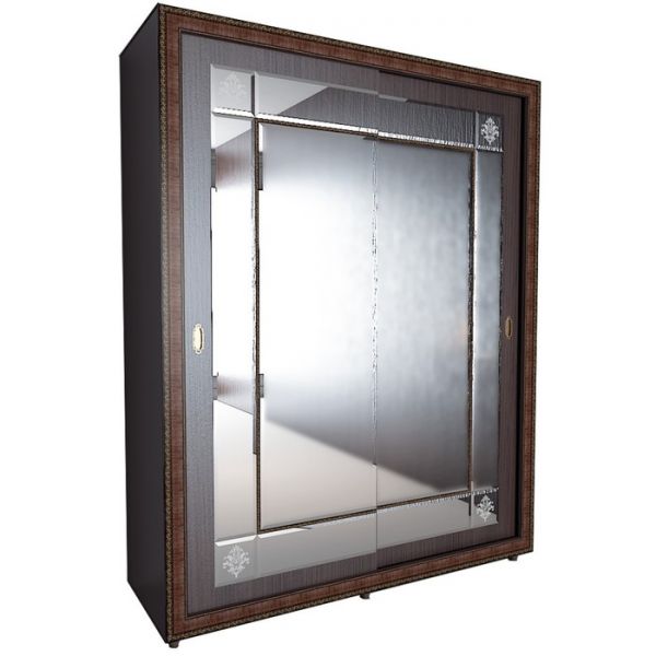 Шкаф-купе «Калипсо 26», 1800 ? 625 ? 2285 мм, цвет венге