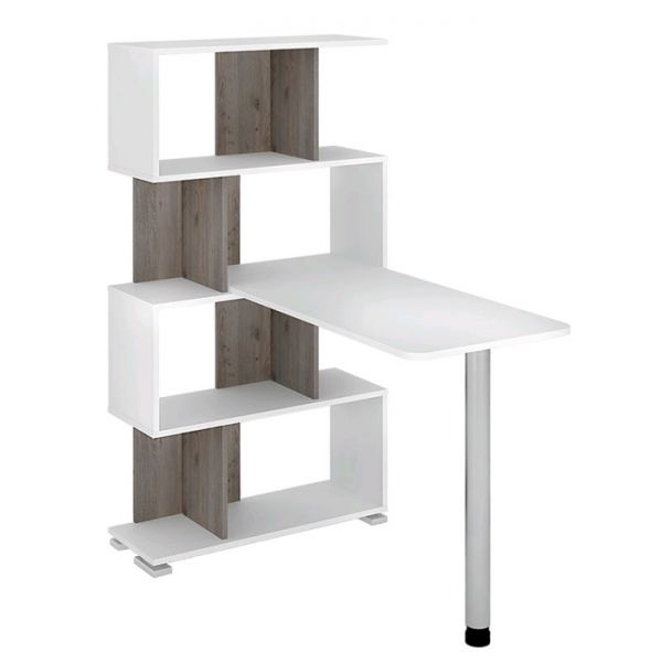 Стол-стеллаж «СЛ-5-4СТ», 750 ? 1099 ? 1395 мм, цвет венге / карамель / венге