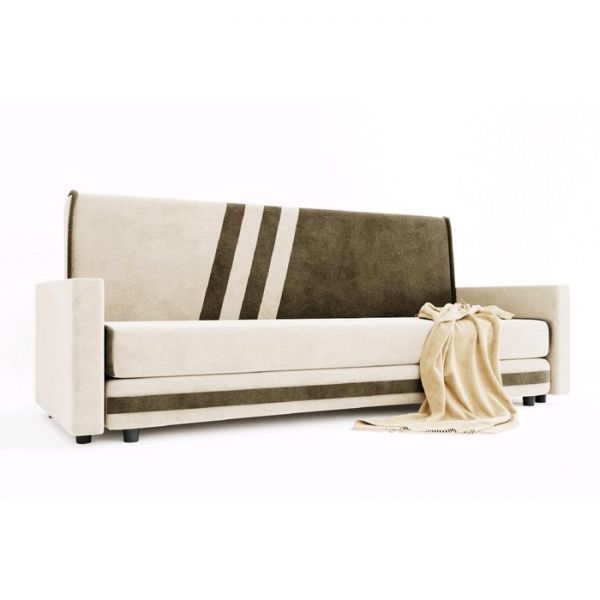 Диван прямой GALAXY, механизм книжка, цвет селфи 01 / селфи 03