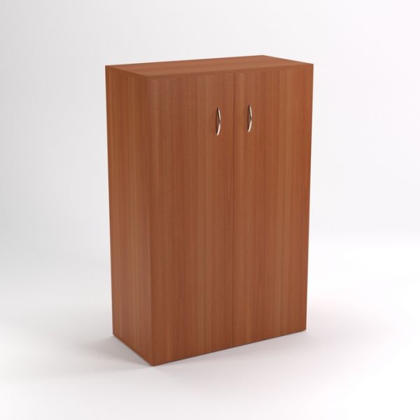 Шкаф стеллаж низкий НШт-5, 760 ? 380 ? 1153 мм, белый шагр