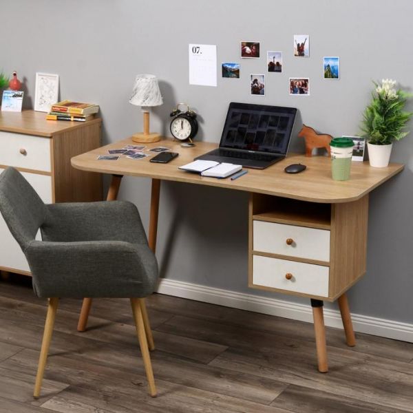 Стол компьютерный "Скандза", 2 выдвижных ящика, 1200x600x730 мм