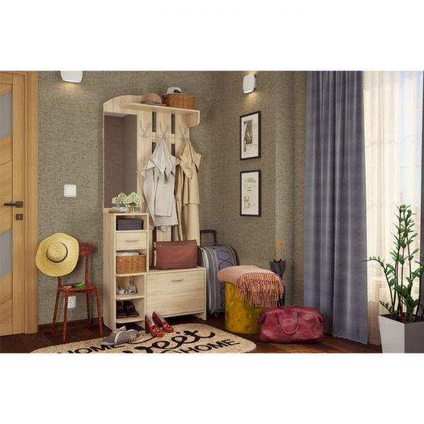 Прихожая "Мила", дуб сонома