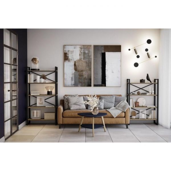 Стол журнальный «Бруклин», 770 ? 780 ? 500 мм, цвет графит