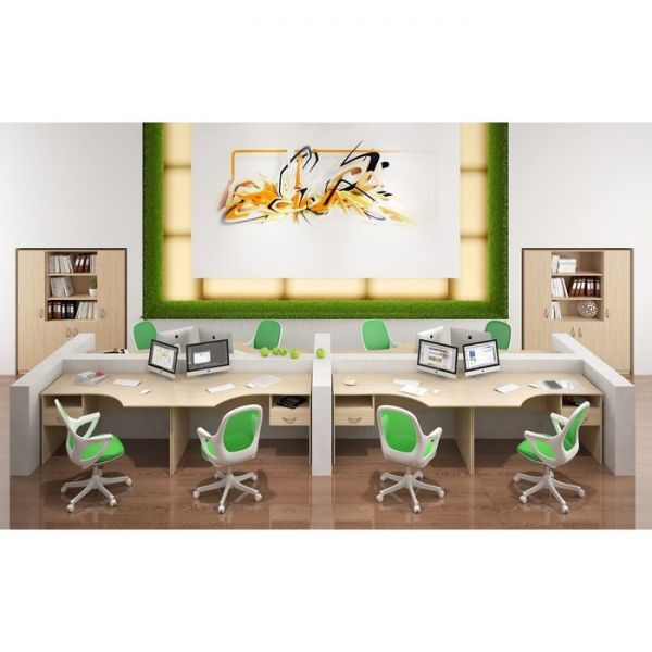 Стол письменный SIMPLE S-900, легно светлый