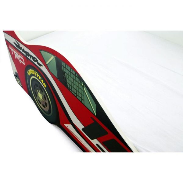 Кровать-машина Бельмарко «Супра красная»