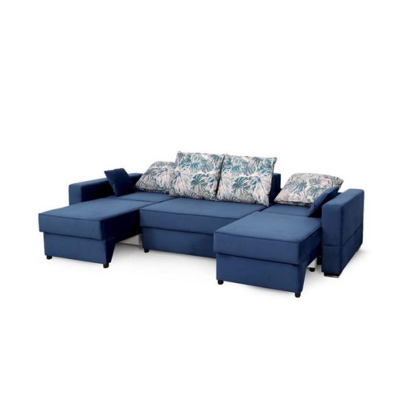 Диван "Бостон" 2800, вариант 3 Синий
