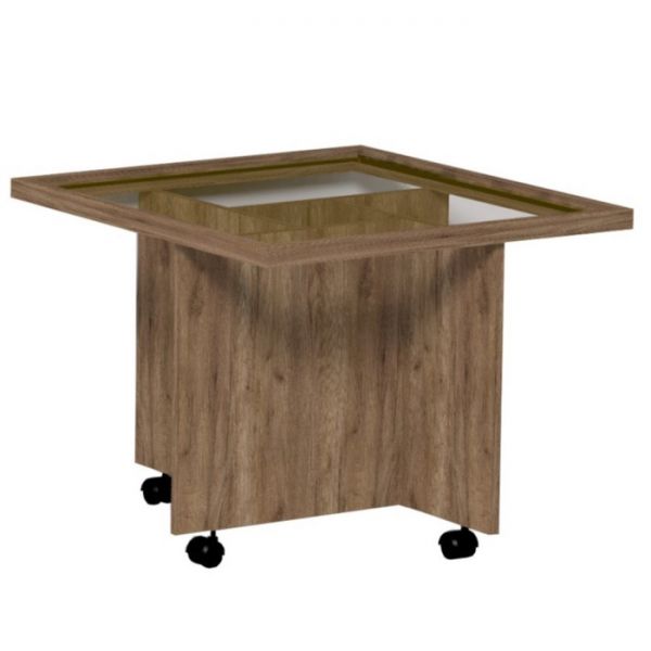 Стол журнальный Nature 16, 700 ? 700 ? 538 мм, цвет гаскон пайн