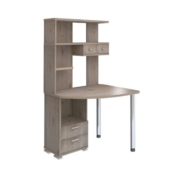 Стол компьютерный «СК 20», 1050 ? 850 ? 1740 мм, левый, цвет нельсон