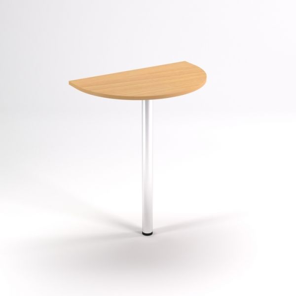 Приставка к столу П4.6, 600 ? 600 ? 750 мм, белый шагр