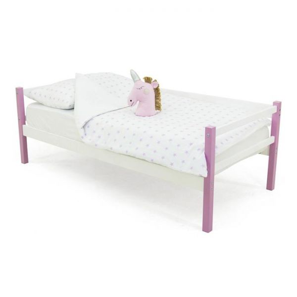 Детская кровать-тахта Svogen лаванда-белый