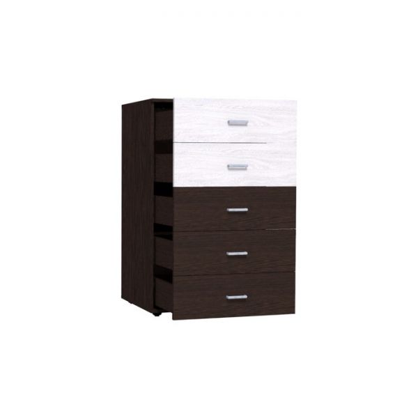 Комод «Монако 45», 650 ? 501 ? 1121 мм, цвет дуб сонома / ясень анкор светлый