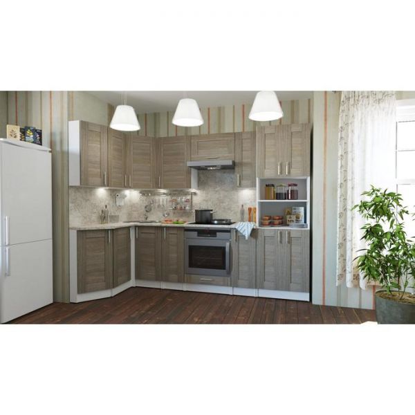 Кухонный гарнитур Лира гранд прайм 2600*1400