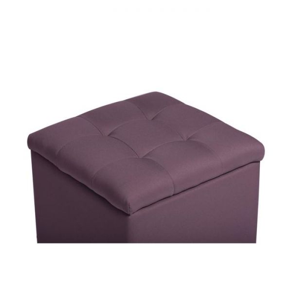 Пуф Бриг 400х400х430 Рогожка PLUM