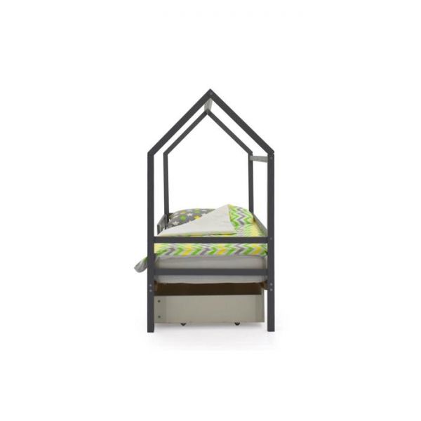 Детская кровать-домик Бельмарко Svogen графит