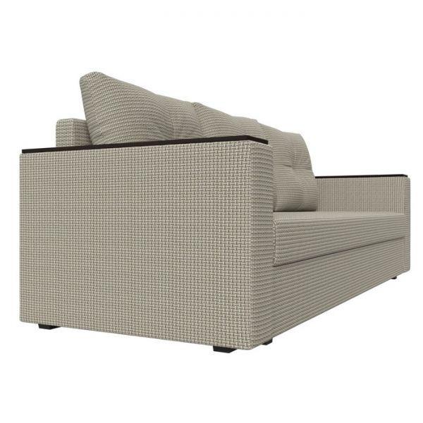 Диван прямой «Атланта лайт», без стола, еврокнижка, рогожка, цвет бежевый
