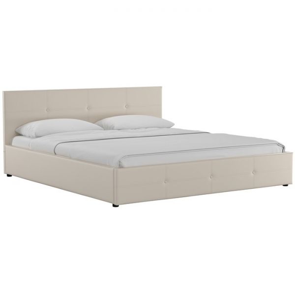 Кровать Синди, 1800х2000, ортопедическое осн+ПМ, Марика/Бежевый