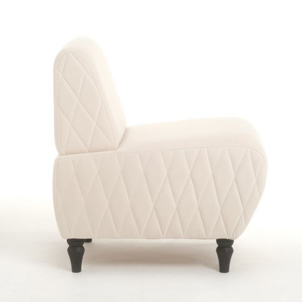 Кресло "Буно" велюр Vivaldi светло-серый