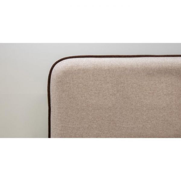 Кровать Миа, 1600х2000, ортопед+ПМ, Бежевый