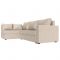 Угловой диван «Мансберг», механизм еврокнижка, угол левый, рогожка, цвет бежевый