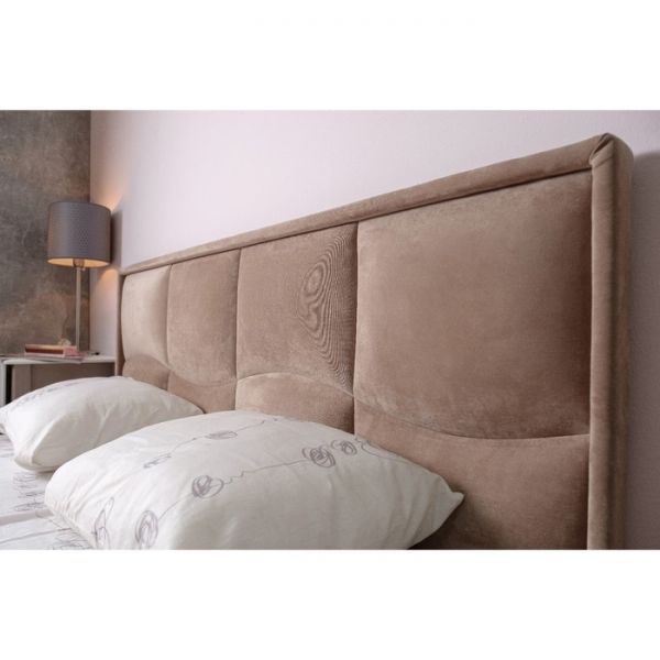 Кровать Люкс Brownie 307, 1600 ? 2000 мм, без основания, цвет мокко