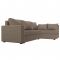 Угловой диван «Мансберг», механизм еврокнижка, угол левый, рогожка, цвет корфу 03