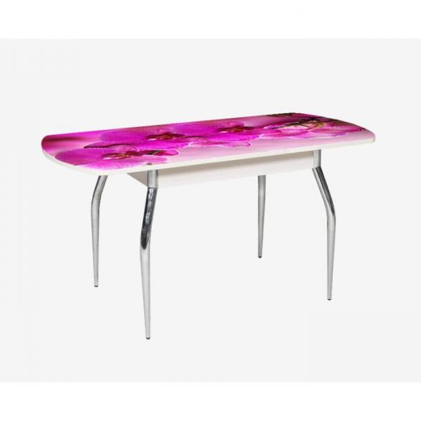 Стол раздвижной «Грация 2», 1200(1550) ? 800 ? 750 мм, глянец, хром, цвет венге/183736490