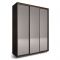 Шкаф-купе Удачный 3 зеркала 2370х600х2300 Венге Темный
