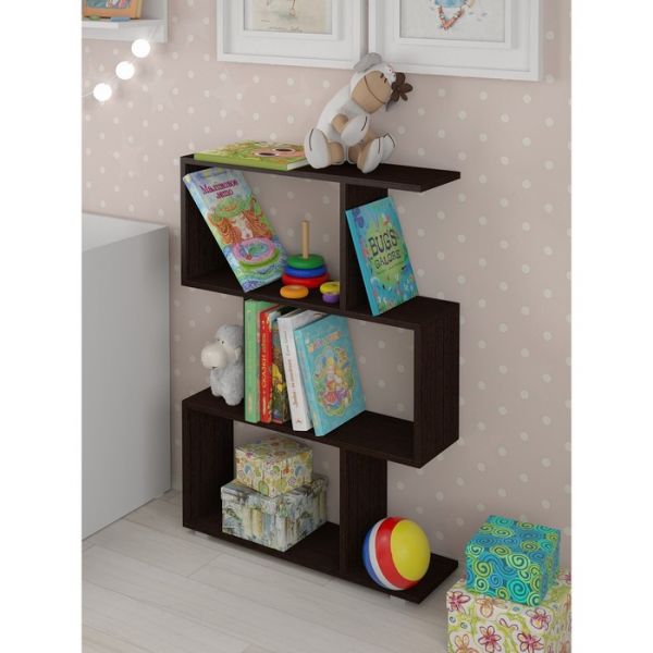 Стеллаж открытый мини «Уфимка», 700 ? 238 ? 993 мм, цвет венге