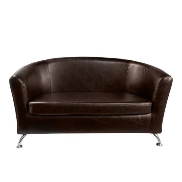 Диван "Во" 2Д экокожа TEOS Dark Brown