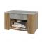 Тумба прикроватная Франк 630х378х378 крафт/метрополитан грей